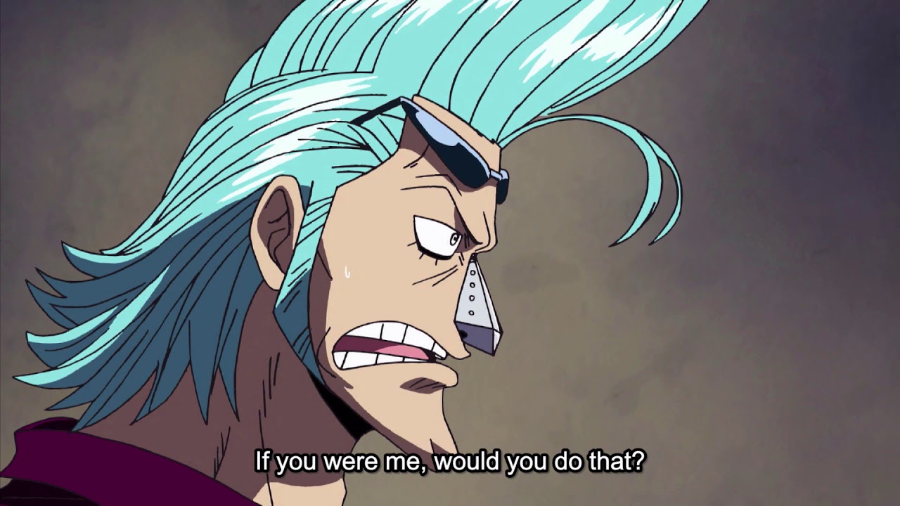 One Piece Iceberg Cries After He Finds Out That Franky Is Alive Youtube