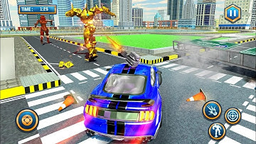 Police Robot Transform Unicorn Flying Horse Hero - Android Gameplay