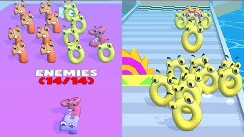 Number Run Merge 3d Math Max Level Gameplay