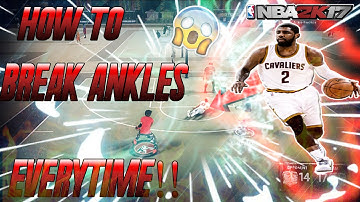 NBA 2K17: SECRETS TO GETTING ULTIMATE DRIBBLE GOD ANKLE BREAKERS! BEST ANKLE BREAKING MOVES & COMBOS