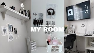 ROOM MAKEOVER 2024!  deep cleaning, room glow up, organization, etc.