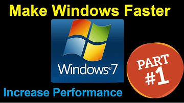 Speed Up Windows 7 [ All Versions ] Part 1