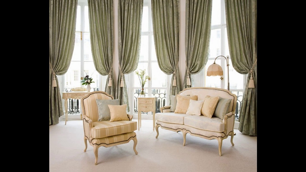 Rideaux de salle à manger décorant des idées - YouTube