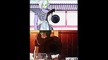 Beerus x Gojo Hollow Purple ☠️ #dragonball #jjk #anime #shorts #youtubeshorts