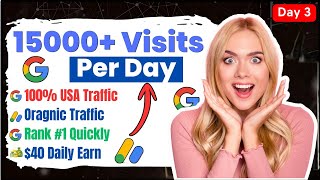 Free Website Traffic 2025 | Get 100% Organic Traffic From Google | Traffic From USA