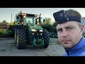 Эвакуация John Deere 8360R+DB55/ Проблемы с полицией