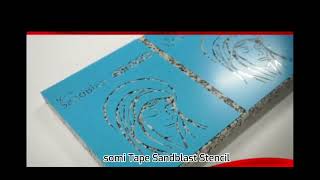 Details Sandblast stencil vinyl from Somi Tape News