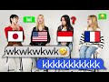 How to laugh in Text in 4 Different Languages? (Japan, US, Indonesia, France)