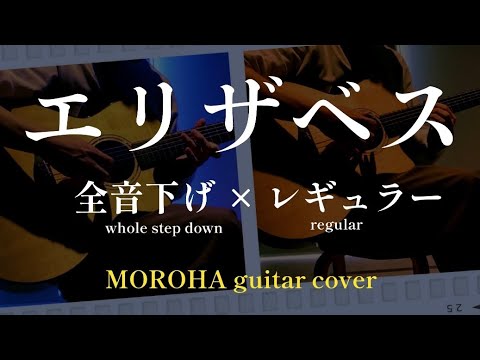 【MOROHA】エリザベスを弾いた(全音下げ×レギュラーver)/ギター fingerstyle guitar