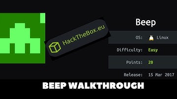 HackTheBox - Beep | Noob To OSCP Episode #5