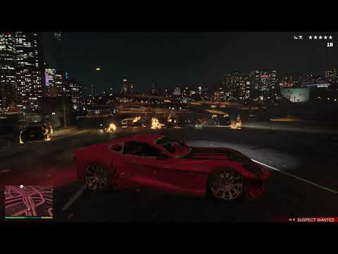 GTA 5 - Mexican Cartel Deal Shootout + Six Star Escape