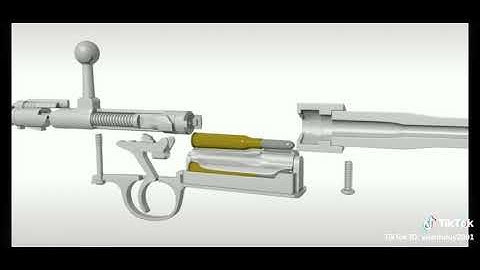 Nguyên lí hoạt động của súng AWM