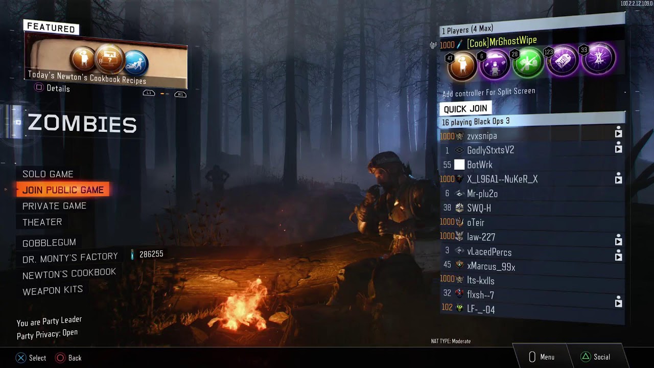 Bo3 Modded lobby