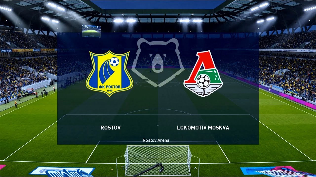 Rostov Vs Lokomotiv Moscow 2019 20 Russian Premier Liga Pes
