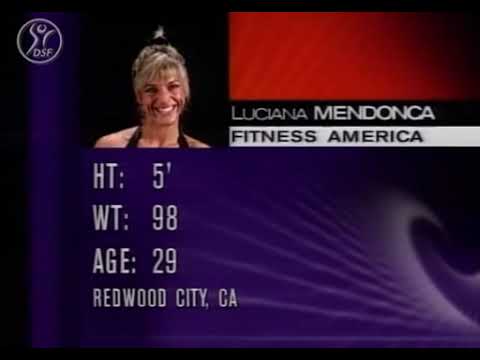 Luciana Mendonca - Placed #2  Fitness America 1997
