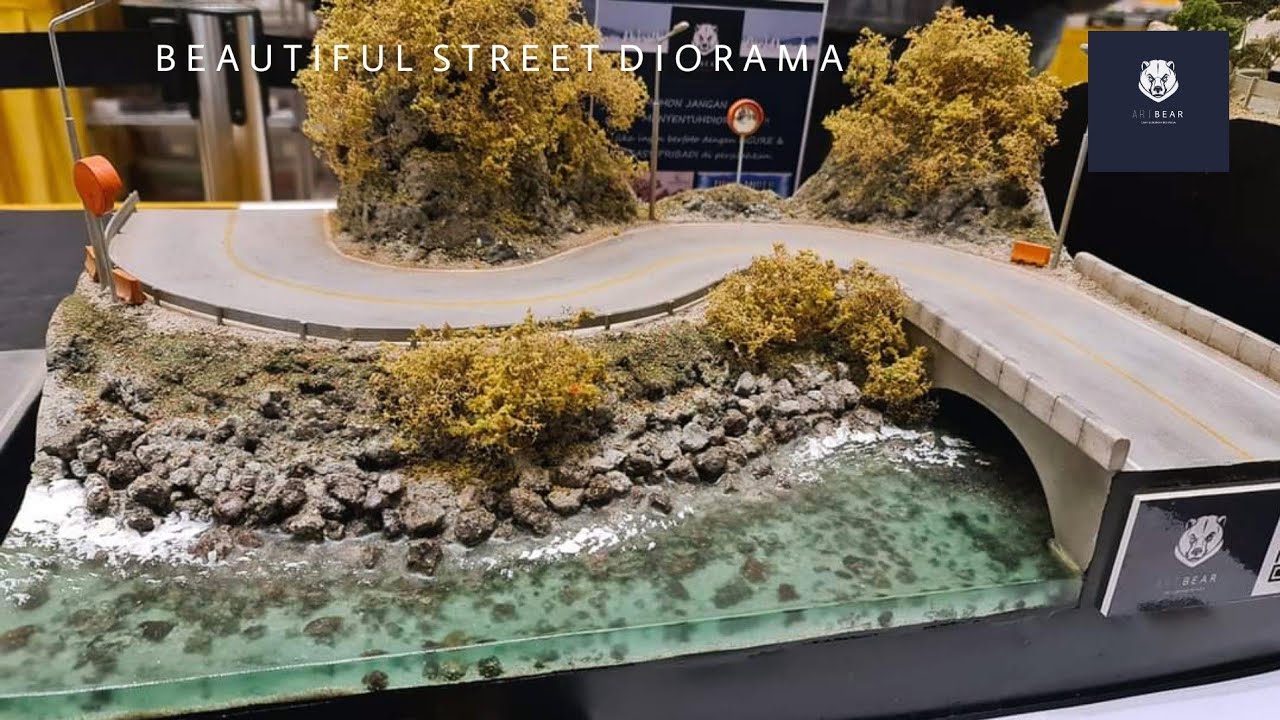 How To Make BEAUTIFUL street DIORAMA on THE BEACH || for hotwheels 1/64