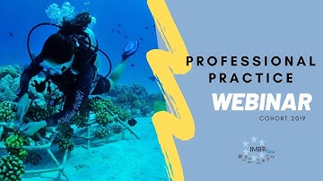 IMBRSea Professional Practice Webinar