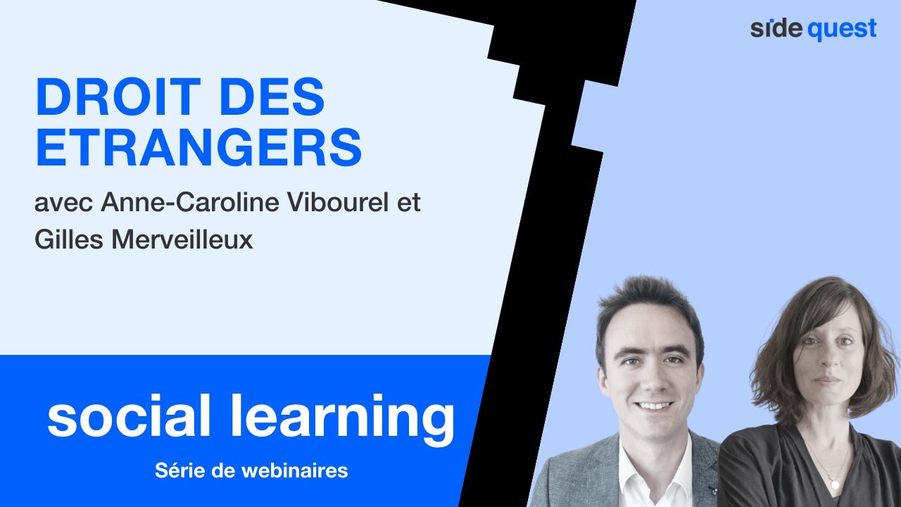 Webinaire - Lancer une véritable offre de services en droit des étrangers