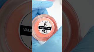 Swatch CL22-Valencia Orange from #cl200 #cllamsupply #christinelam #acrylicnails #nailswatches #cl