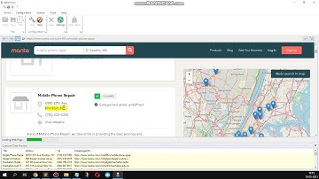 How to scrape manta.com to obtain contact details and other company details | Webharvy