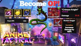 How to Become OP in the New Anime Tactical Game