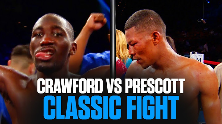 Top Rank Classic! Terence Crawford Vs Breidis Prescott | MARCH 30, 2013