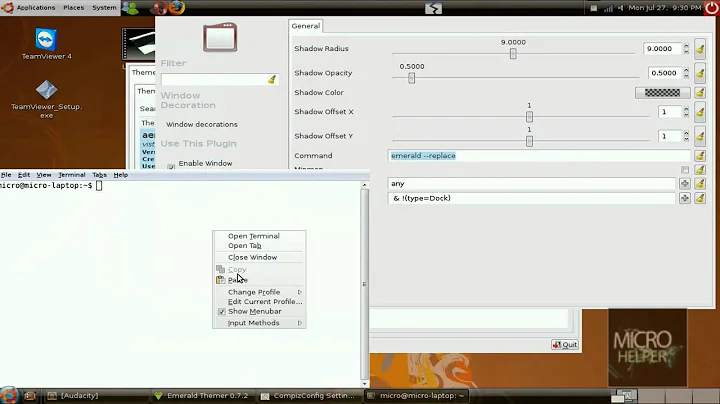 How to make Ubuntu look like Windows Vista Part 2