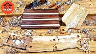 Cutting Boards, Cheese Boards and Bread Boards. Some Simple Ideas for a Woodworking Project.