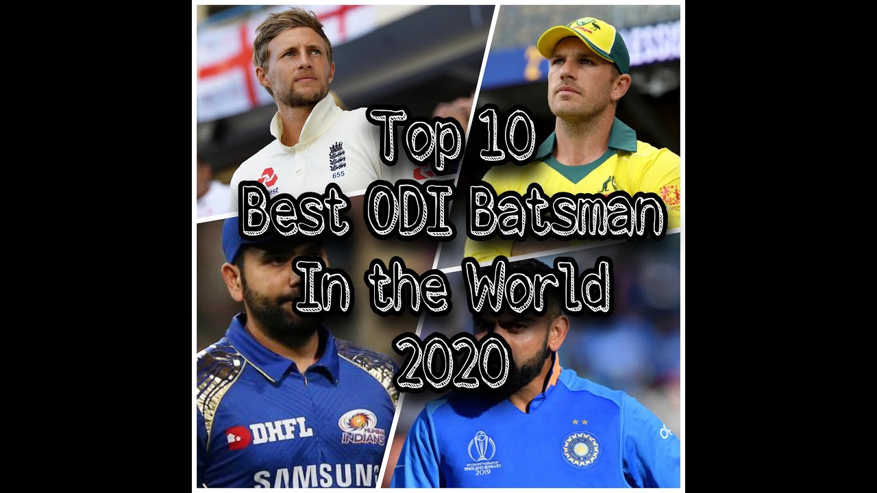 ICC Ranking - Top 10 Best ODI Batsman in the World 2020 #Cricket # ...