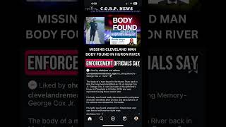 Missing Cleveland man found wrapped in sheet, dumped in Huron River. Horrific.