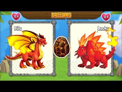 NEW BREEDING: New Flame Dragon & Volcano Dragon | DRAGON CITY