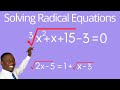 Radical Equations Quiz