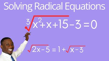 STOP Struggling with Radical Equations Here