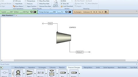 Compressor power//Aspen Plus// LEC 02