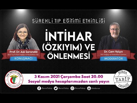 İntihar (Özkıyım) ve Önlenmesi