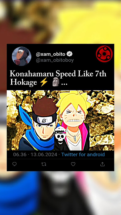 Konahamaru Speed Like 7th Hokage ⚡🗿 #narutoedit #narutoanimeshorts #shorts #narutoshippudenshort