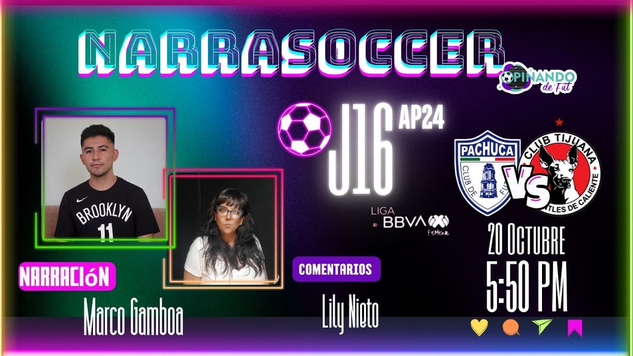 TUZOS FEMENIL VS XOLOS FEMENIL JORNADA 16 NARRACIÓN ALTERNATIVA EN VIVO ...