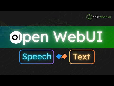 Open WebUI-Voice, Speech