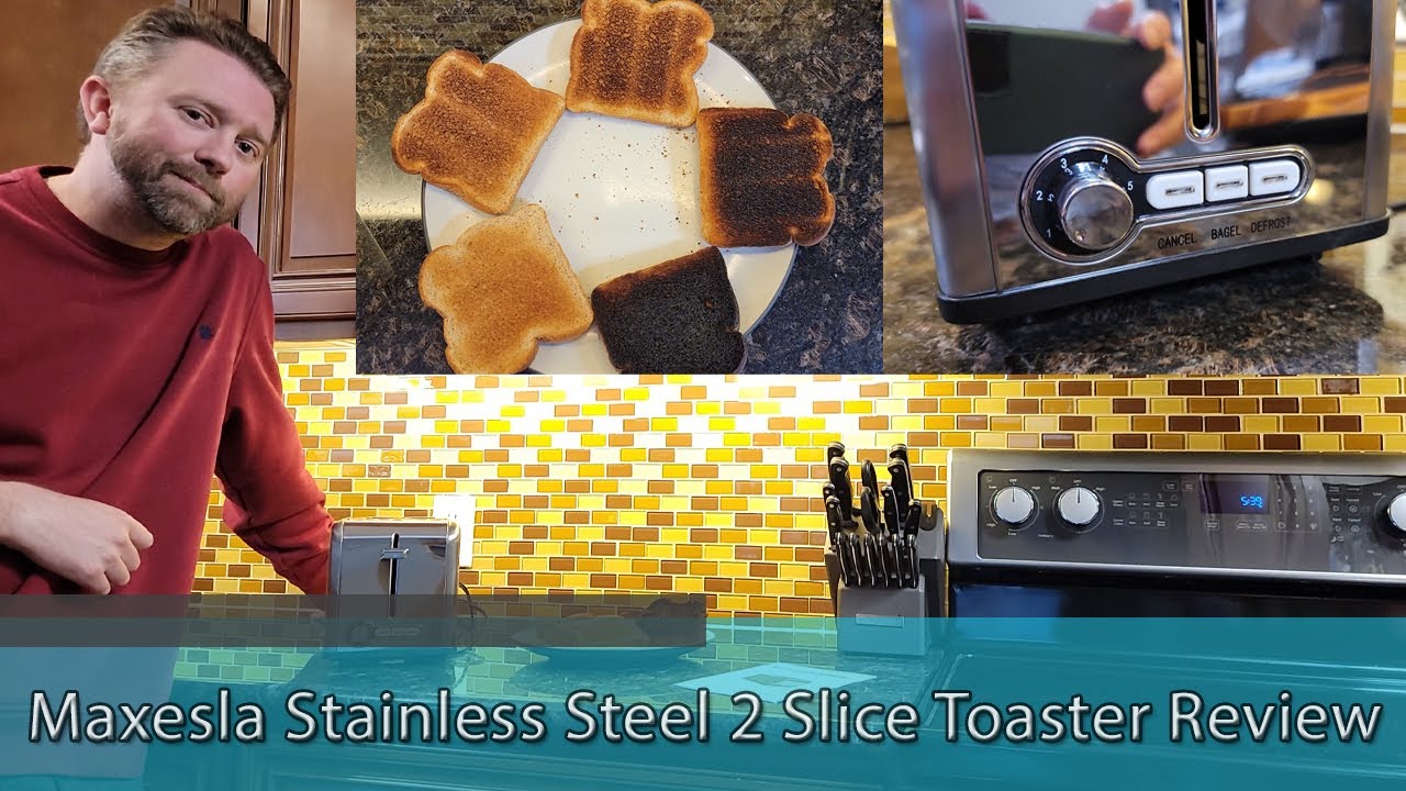 Mueller UltraToast Full Stainless Steel Toaster 2 Slice