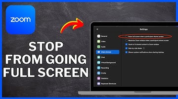 How to Stop Zoom From Going FULL SCREEN | Zoom Tutorial