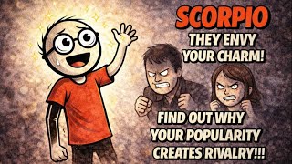 SCORPIO THEY ENVY YOUR CHARM! FIND OUT WHY YOUR POPULARITY CREATES RIVALRY!!!