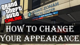 How to change your appearance in GTA Online | Mobile Plastic Surgeon