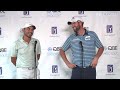 Marc Leishman and Jason Day Saturday Flash Interview 2021 QBE Shootout