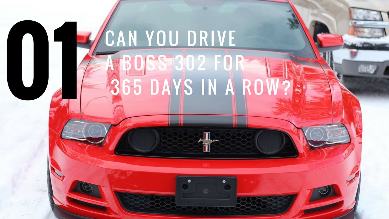 Can you drive a Boss 302 for 365 days in a row?