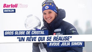 Biathlon - Julia Simon vainqueure du Gros Globe, son interview intégrale dans "Bartoli Time"