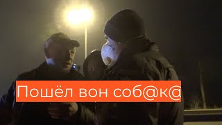 Дальнобойщик оседлал полицейского #ПолицияОдесса #ПолицияУкраина