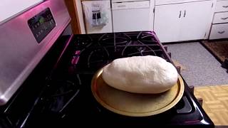 Frozen Bread Dough to Hoagie Bun  06MAY18