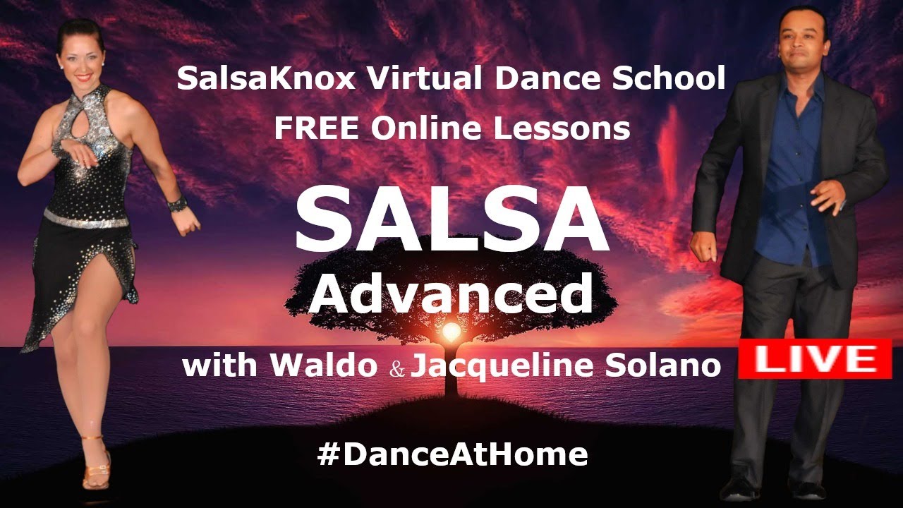 Salsa Dancing FREE Online Lesson for Advanced 💃📱🕺 Friday 1pm EST (USA ...