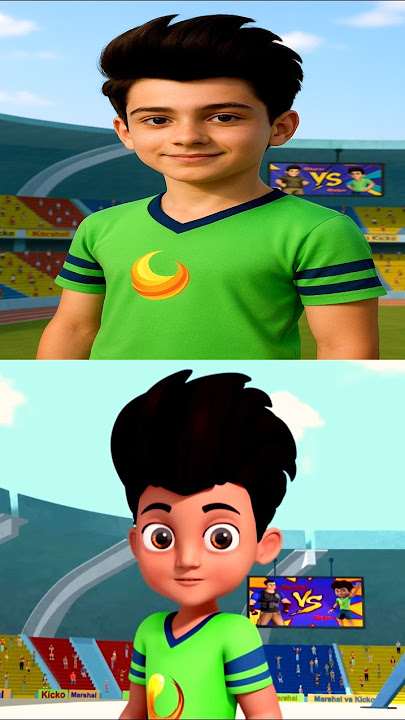 Kicko & Super Speedo | Cartoon Character In Real Life #shorts