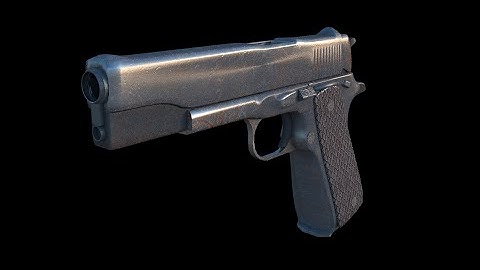 Blender Tutorial: Handgun Part 1